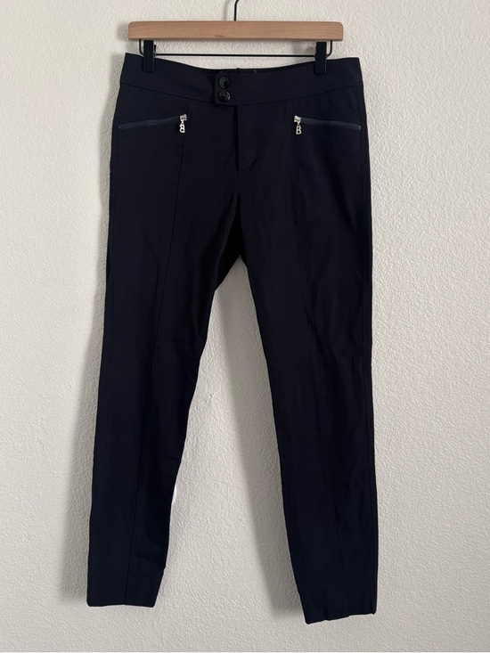 Bogner Pants - Bogner Women's Size 8 (EU 76) Black Zip Pocket Skinny Pants